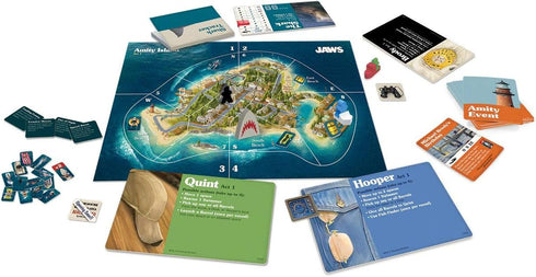 Ravensburger Jaws Board Game - Thrilling Strategy Game for Teens and Adults, Interactive Gameplay