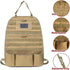 Car Seat Back Organizer, Tactical Molle Nylon Vehicle Panel, Universal Fit Car Backseat Cover Protector, Tan