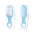 LIOOBO 5 Sets Set Hairbrush and Grooming Comb for Newborns with Soft Bristles for Scalp Treatment and Bathing Kit