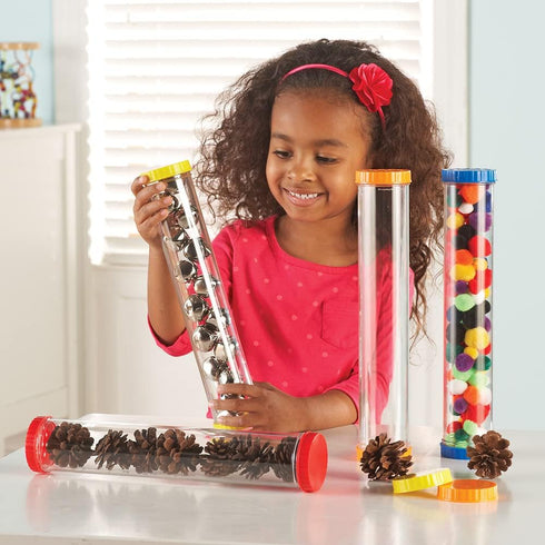 Learning Resources Primary Science Sensory Tubes - Toddler Toys, Homeschool Supplies, Fine Motor Skills, Calm Down