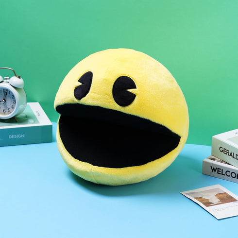 Plush 13in Yellow Stuffed Animal Toy - Cute Soft Anime Plush Pillow for Kids