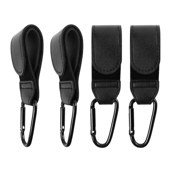 Taefuwr 4 PCS Stroller Hook, Baby Stroller Hooks, Universal Stroller Clips and Hooks,