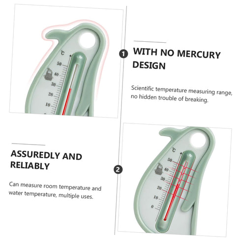 Penguin Baby Water Bath Tub Temperature Measurement Tool Waterproof Child-Friendly Design Suitable for Newborns
