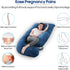 cauzyart 55 Inches Pregnancy Maternity Pillows for Sleeping U-Shape Full Body Pillow Support - for Back, HIPS, Legs