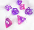 Purple DND Dice Set, Pop Color D&D Dice, Polyhedral Dice Set for Dungeons and Dragons, Role Playing Games