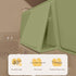 HatiLum 5 2 Foldable Bathtub for Kids, Toddler Bath Tub with Drain Plug, Foldable Baby Shower Tub with Balls and Ducks