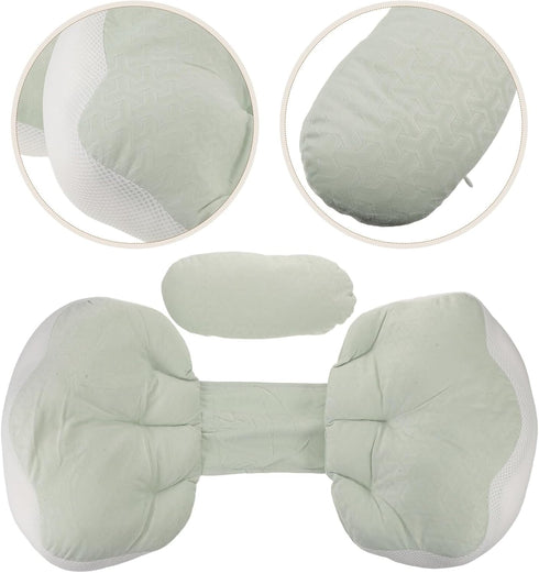 Pregnancy Pillow Body Support for Pregnant Women Adjustable Maternity Pillow Full Body Sleeping Cushion with Belly