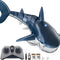 TEMI Remote Control Shark Toys, 1:18 High Simulation Scale Fish with Light