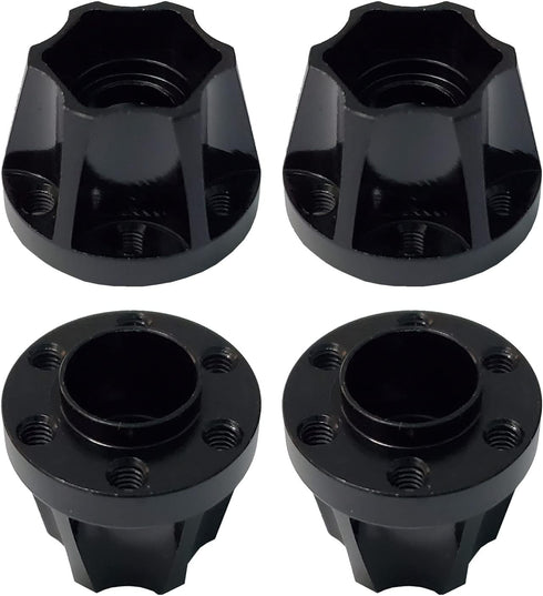 4Pcs RC Metal 12mm Hex Wheel Hubs Adapters for 1.9/2.2inch Beadlock Wheel Rim Axial SCX10 Trx4 Wraith Gen7 Gen8 D90