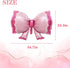 Bowtie Pink Balloon Bow Foil Balloon for Baby Shower, Wedding, Kids Mouse Theme Party Decoration