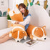 120cm Plush Long Corgi Toy, Cute Soft Stuffed Animal Corgi Doll, Kids Plush Pillow Gift for Kids and Girls (Yellow)