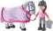 HABA Little Friends Horse Riding Play Set - Rider Sanya, Mare Saphira