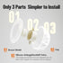 S4, 24 mm 20mm 12 oz 360 ml, 2 Phanpy Handsfree Wearable Breastmilk Collection Cups Original Phanpy Breast Pump