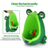 Urinal for Toddlers Boys with Frog Aiming Target - Funny Potty Training (Blue)