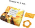 51''x40'' Tebaby Baby Monthly Milestone Blanket Girl - Sunflower Newborn Month Blanket Personalized Shower Gift Floral