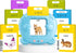 Korean & English Talking Flash Cards for Toddlers, Bilingual Flash Cards Learning