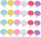 LIFKOME 24Pcs Electric Nail Grinding Pads Safe Nail File Discs Replacement Heads for
