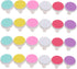 LIFKOME 24Pcs Electric Nail Grinding Pads Safe Nail File Discs Replacement Heads for
