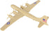 Tim Mee Toy TimMee WW2 B-29 Superfortress Bomber Plane - Tan Plastic Army Men Aircraft