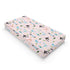 Colorful Sea Animals Changing Pad Covers, Fitted Baby Changing Table Sheets with Ocean Whale, Dolphin, Turtle, 32''x16''