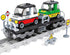 General Jims Railway Flatbed Train Car with Cars Building Block Set, 186