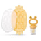 Haakaa Baby Fruit Food Feeder & Silicone Nibble Tray Combo - Breastmilk