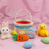 Playset, 5ct Baby's First Easter Basket Stuffers Stuffed Plush Bunny Chick Carrot Egg for Babies Girls Boys Kids Infant