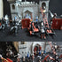 PXRJE Medieval Castle Knights Action Figure Toy Army Playset with Assemble Castle, Catapult and Horse-Drawn Carriage