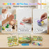 OBVIO HOME 12 Set, Air Dry Clay for Kids - Dinosaur & Jungle Designs Modeling Clay Kit - Model Sculpting Ultra Soft
