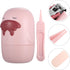BAZEITFLOW Trimmer Set Manicure Kit with Nail Clippers and Safety Scissors for Non-Slip Nail and Tweezers Grooming