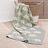 Moyra Collective 100% Cozy Oeko-TEX Certified Knitted Cotton Blanket | Soft, & Breathable Newborn & Infant Swaddle