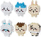 nanoblock Chiikawa Assortment 1, Complete Set of 6, mininano Series Building Kit