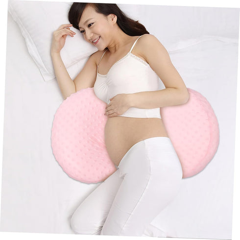 Mobestech Multi-Functional Cooling Pregnancy Pillow Supportive Maternity Waist Cushion Soft Breathable Cover