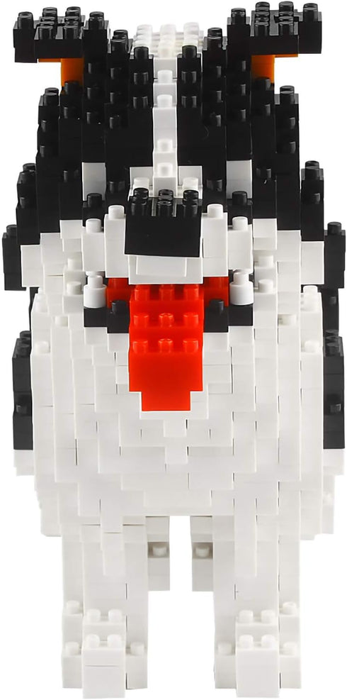 Larcele Micro Dog Building Blocks Set, 950 Pieces KLJM-02 (Border Collie) Mini Building Toy Bricks Kit