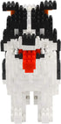 Larcele Micro Dog Building Blocks Set, 950 Pieces KLJM-02 (Border Collie) Mini Building Toy Bricks Kit