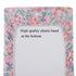 Set 3 Pack Changing Pad Cover Jersey Knit Ultra Soft for Baby Boys Girls Floral/Grey Rabbit/Pink