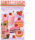 Set 12 48 TINYMILLS Strawberry Coloring Book with Coloring Books and Crayons Strawberry Birthday Party Supplies Favor
