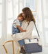 LOVEVOOK Diaper Bag Tote Large Baby Bag for Mom Hostipal and Travel Diaper Tote for Baby Boy with Pacifier Case