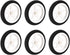 uxcell RC Model Plane Aircraft Wheel Micro Sport Wheel 0.07 Inch X 3 Inch - 6PCS
