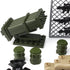 Feleph Modern Military Weapons Pack - SWAT Police Toy Set for Soldier Figures, Compatible with Major Brand Blocks