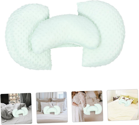 OUNONA Maternity Pillow for Pregnant Women Cooling Pillow for Waist Support