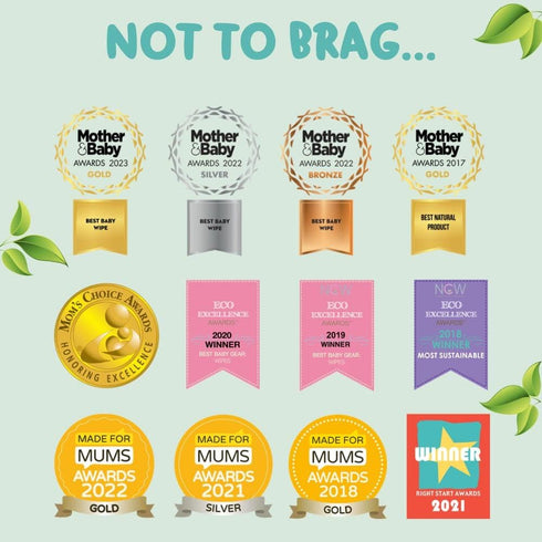 Kinder by Nature Plant Based Baby Wipes - 100% Biodegradable & Compostable, 672 Count (12 Packs of 56)