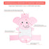 AIR&TREE Baby Bath Seat Support Net, Quick Drying, Adjustable, Comfortable, Non-Slip, Infant Bathtub Sling Shower Mesh