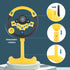 Steering Wheel Driving Toy, Simulated Electric Car Steering Wheel with Music and Sound for Kids