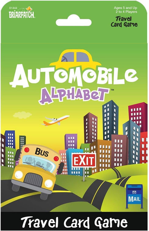 Briarpatch Automobile Alphabet Travel Card Game - Suitable for Ages 3+