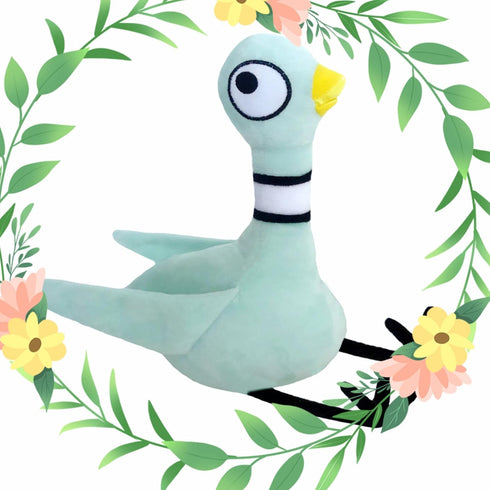 New 12 "pigeon plush soft filled bird filled animal toy soft and durable, plush toy for boys and girls, children's gift, home decoration