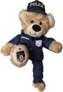 ZZZ Bears Military, Police and Fireman Teddy Bears - Plush Toys for Bedtime (Limited Edition Police Uniform)
