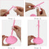 10 PCS Acrylic Doll Stands with Adjustable Waist Clip, Transparent Support Stand for 11 to 13 Inch Dolls
