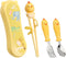 Toddler Utensils Stainless Steel Kids Silverware Set with Spoons, Forks, and Chopsticks for Self Feeding Learning