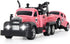 Set 2PCS,City 3-5 4-7 8-12 1:64 Mini Rc Truck,Tow Trucks Toy with Mini Metal Car Service Vehicle Remote Control Tow